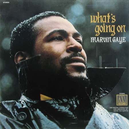Äkta omslag: Marvin Gaye, What's Going On